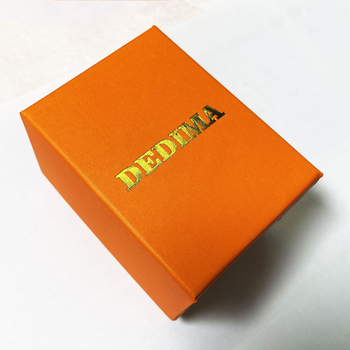 Cutie pentru ceasuri pătrată, finisaj metalic (Pachet: 100 buc.; imprimare logo; personalizare procesare; etichetă privată licențiată; Listare primăvara 2023)