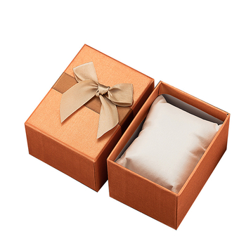 Cutie cadou pentru ceas cu panglică, imprimare logo, personalizabilă, 170 bucăți pe pachet, pachet 6A