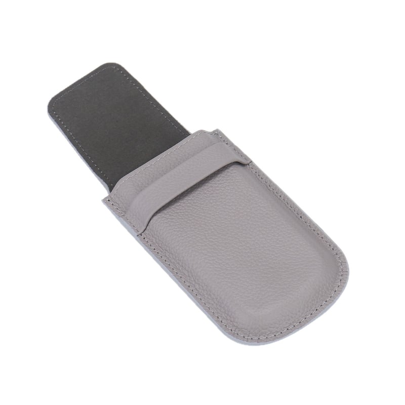 Cutie pentru ceas din piele de prim strat, model lychee, personalizare logo de marcă, ambalaj de lux