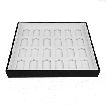 Izložbeni pladanj za upaljače, 24 pretinca, drveni materijal, kutija za pakiranje, nakit pakiranje