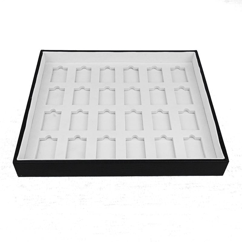 Izložbeni pladanj za upaljače, 24 pretinca, drveni materijal, kutija za pakiranje, nakit pakiranje