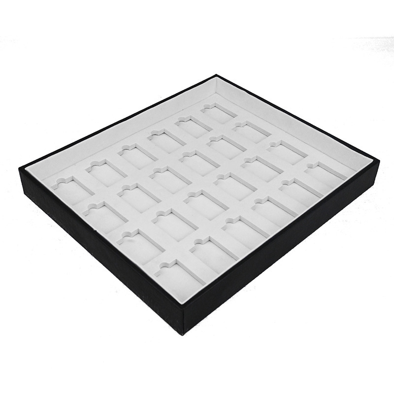 Izložbeni pladanj za upaljače, 24 pretinca, drveni materijal, kutija za pakiranje, nakit pakiranje