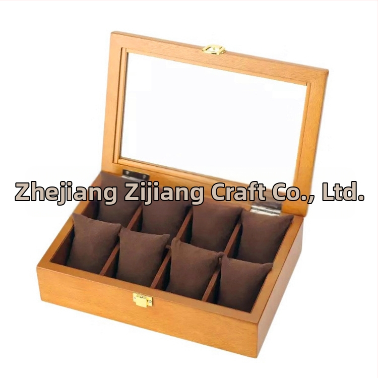 Drevená šperkovnica od ilogpro, model JEW0330, pôvod Zhejiang, balenie: krabica