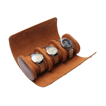 Cutie de afișare și depozitare pentru ceasuri, set de trei bucăți, design de tip card, realizare manuală, imprimare logo disponibil, lansare vară 2025