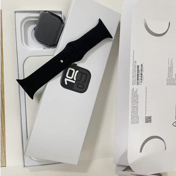 Ceas inteligent cu afișaj AMOLED, carcasă din aliaj de titan, cadran pătrat, rezistență la apă zilnică, autonomie baterie până la 7 zile