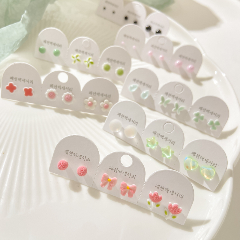 Keramičke naušnice - ručno izrađene, brend Yumi, oblici srce, cvijet, kaplja, za žene