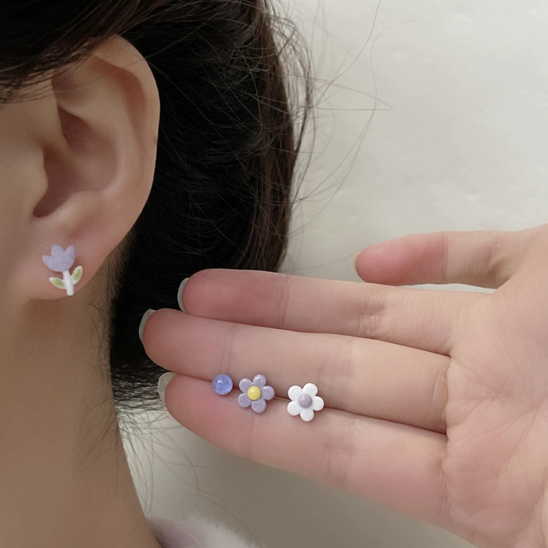 Keramičke naušnice - ručno izrađene, brend Yumi, oblici srce, cvijet, kaplja, za žene