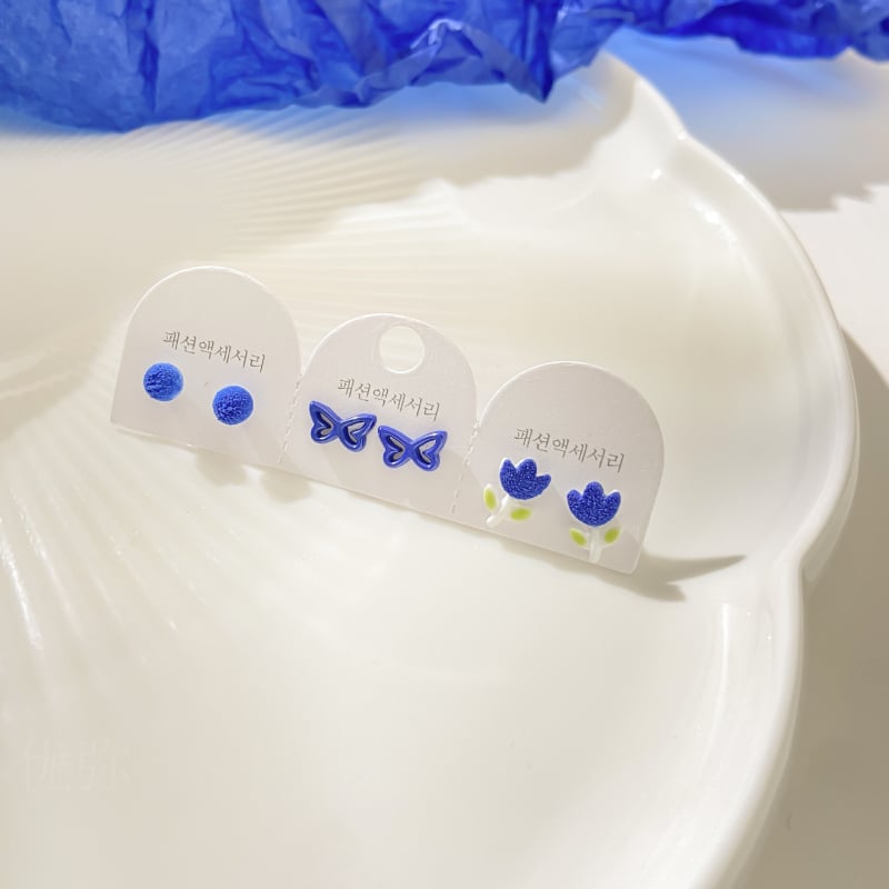 Keramičke naušnice - ručno izrađene, brend Yumi, oblici srce, cvijet, kaplja, za žene