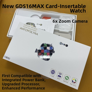 Chytré hodinky s 5G mobilnou konektivitou, kamera s 6x zoomom, slot na SIM kartu, AMOLED displej, kompatibilné s Androidom