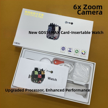 Chytré hodinky s 5G mobilnou konektivitou, kamera s 6x zoomom, slot na SIM kartu, AMOLED displej, kompatibilné s Androidom
