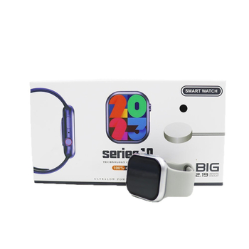 Ceas inteligent cu apeluri Bluetooth, control de la distanță al camerei, monitorizare ritm cardiac, detectare oxigen din sânge și monitorizare a somnului; ecran TFT, carcasă din aliaj de aluminiu, încărcare magnetică, compatibil cu iOS
