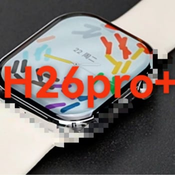 Chytré hodinky Hello Plum H26Pro+ s AMOLED displejom, hliníkovým puzdrom, NFC, zdravotné senzory (tep srdca, krvný tlak, SpO2) a bezdrôtové nabíjanie