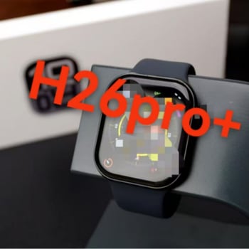 Chytré hodinky Hello Plum H26Pro+ s AMOLED displejom, hliníkovým puzdrom, NFC, zdravotné senzory (tep srdca, krvný tlak, SpO2) a bezdrôtové nabíjanie