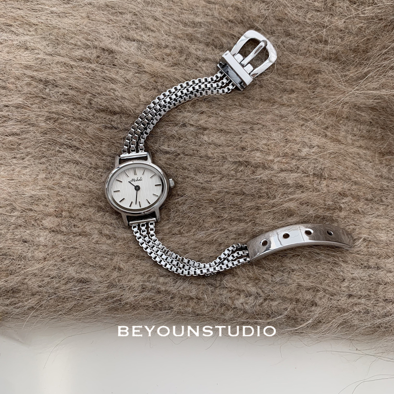 Ceas de femei cu cadran mic oval, design cu cataramă, stil lux discret, mișcare electronică Seagull, rezistență la apă 30M, oglindă din plastic, carcasă din sticlă