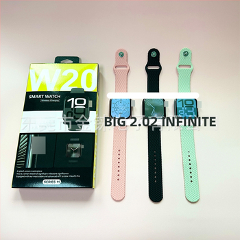 Smartwatch W20 Series 11 – Bluetooth hívások, valós idejű pulzusmérés, TFT kijelző, mindennapos vízállóság, vezeték nélküli töltés