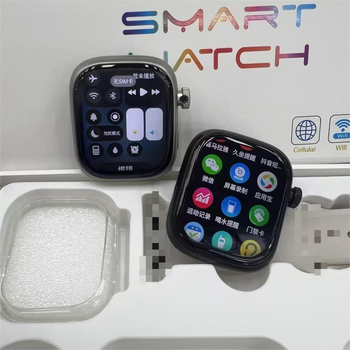 4G okosóra SIM-kártya támogatással, ívelt kijelző, forgó kamera, LBS Wi-Fi GPS helymeghatározás