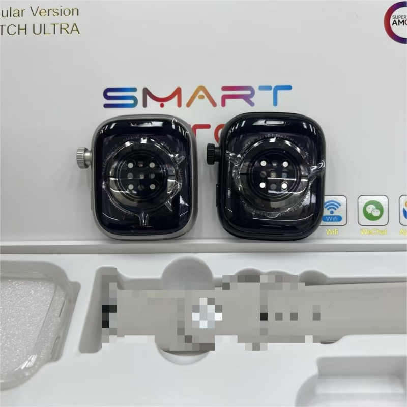 4G okosóra SIM-kártya támogatással, ívelt kijelző, forgó kamera, LBS Wi-Fi GPS helymeghatározás