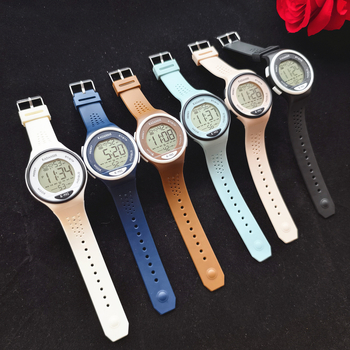 Ceas electronic pentru elevi cu afișaj numeric, mișcare electronică, rezistent la apă, carcasă ABS, curea TPU