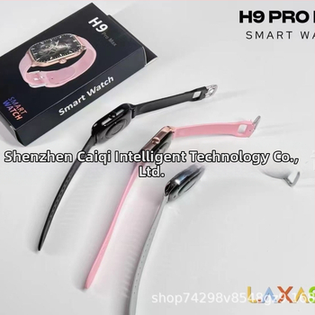 Okosóra H9 Pro Max – pulzusmérés, vér oxigénszint, vérnyomás, alvásfigyelés, Bluetooth-hívások