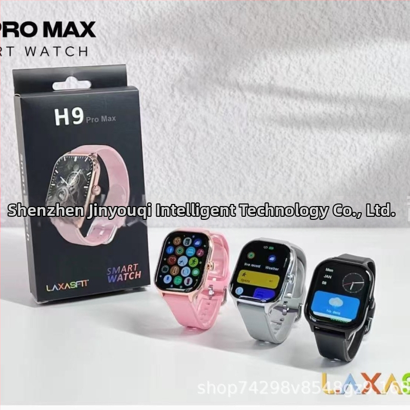 Smartwatch H9 Pro Max – meranie tepu, saturácia kyslíkom, krvný tlak, monitorovanie spánku, Bluetooth hovory
