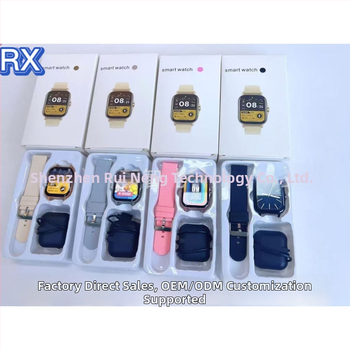 L13 okosóra Dynamic Island-stílusú értesítésekkel, Bluetooth hívások, pulzusmérés, vérnyomás és oxigénszint nyomon követése, Android-kompatibilis