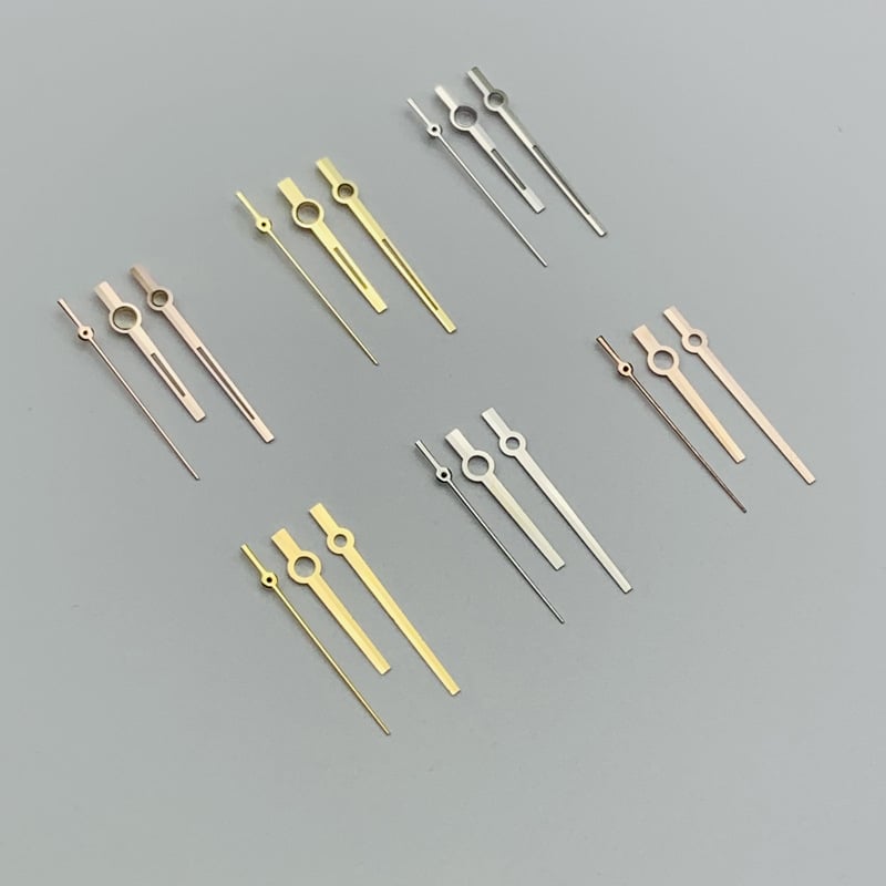 Set de ace luminoase pentru ceasuri, compatibil cu mișcarea 8285 – ace de oră, minut și secundă; pachet 100 bucăți; Toamna 2024