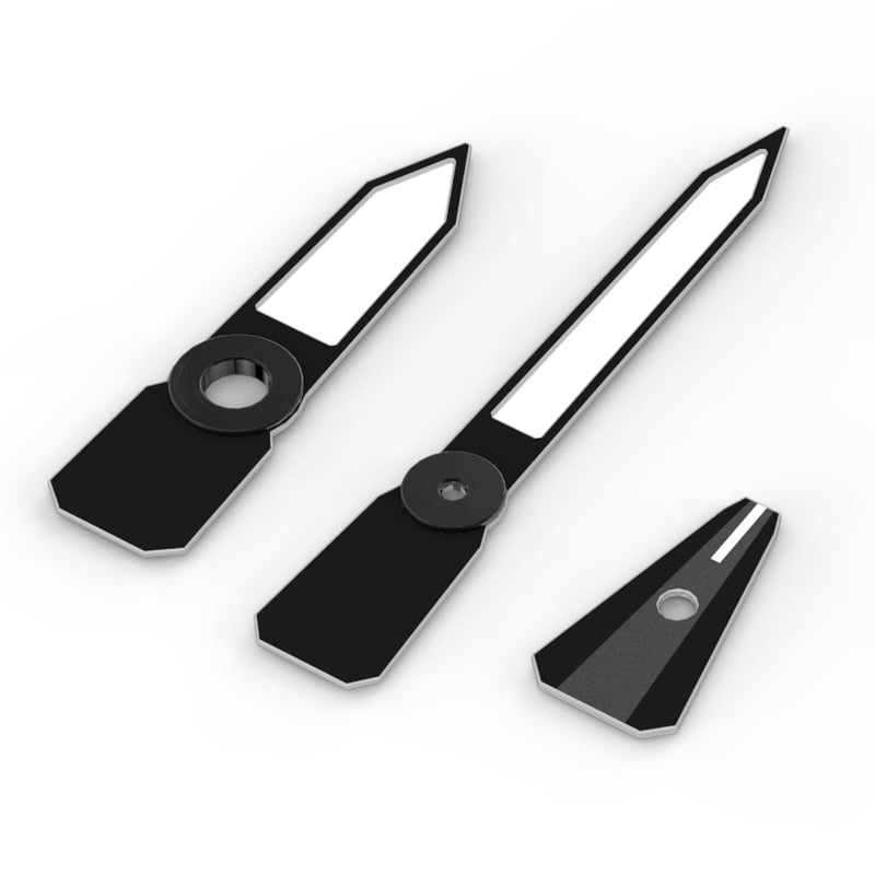 Mâini de ceas GA-2100/GA-2110 – Mâini pentru oră și minut, ultraluminoase (Modificare)