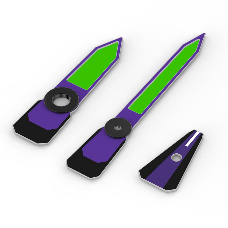 Mâini de ceas GA-2100/GA-2110 – Mâini pentru oră și minut, ultraluminoase (Modificare)