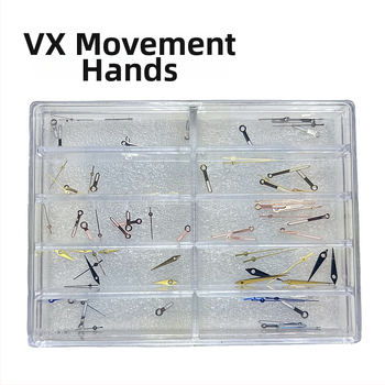 Talin VX liikumise pinid helendava näidikuga – Aeg, Minutid ja Sekundid – 3-pini komplekt, karp 300, mudel 8019, Suvi 2024