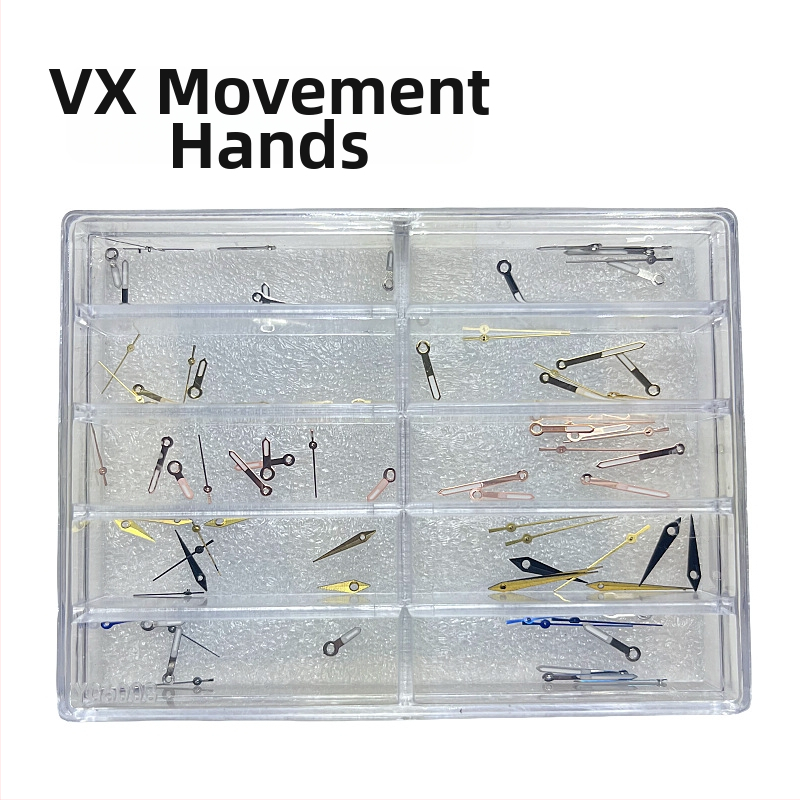 Talin VX liikumise pinid helendava näidikuga – Aeg, Minutid ja Sekundid – 3-pini komplekt, karp 300, mudel 8019, Suvi 2024