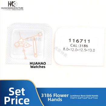 Kellakäeosade komplekt, 3186 mehhanism, Valgustuvad neli kätt, Kalender ühilduvus, Suve 2021 väljaanne