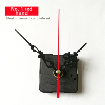 Kvartsseina kellamehhanism käepidemetega, plastkorpus, tootekood YXD-5168+514, kaasaegne minimalistlik stiil