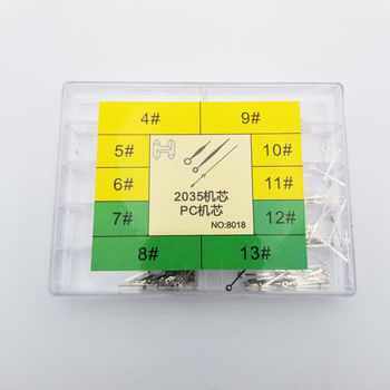 Set de ace pentru ceas, mișcare 2035 PC, design cu trei ace, 500 bucăți, Taryn, Guangdong