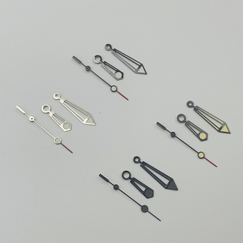 NH35 pulksteņa rādītāji, C3 luminozoši, ūdensizturīgi līdz 300 m, Seiko rezerves daļas, iepakojumā 100 gab.