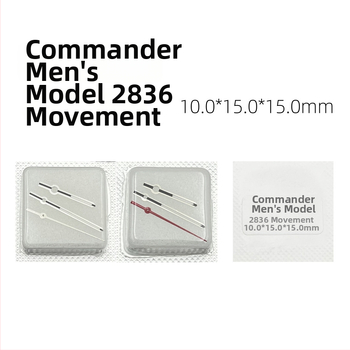 Laikrodžio rankų rinkinys 2824/2836 mechanizmams, šviesos rodyklės valandoms, minutėms ir sekundėms – suderinama su Commander