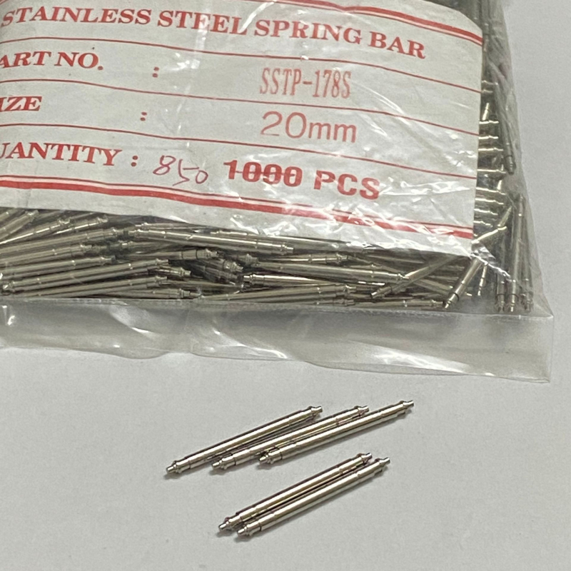 Kellapoldid ja rihmikaared, 304 roostevabast terasest, kellatarvikud — Shenzhen päritolu, pakkimine 1000 tükki