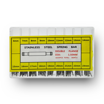 Accesorii pentru ceasuri, oțel inoxidabil, în cutie, pachet de 10, origine Guangdong, listare 2021.