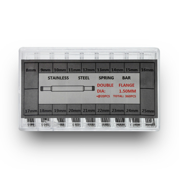 Accesorii pentru ceasuri, oțel inoxidabil, în cutie, pachet de 10, origine Guangdong, listare 2021.