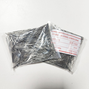 Ax de ceas din oțel inoxidabil, cu ax fără sudură, suport dublu și pin arc