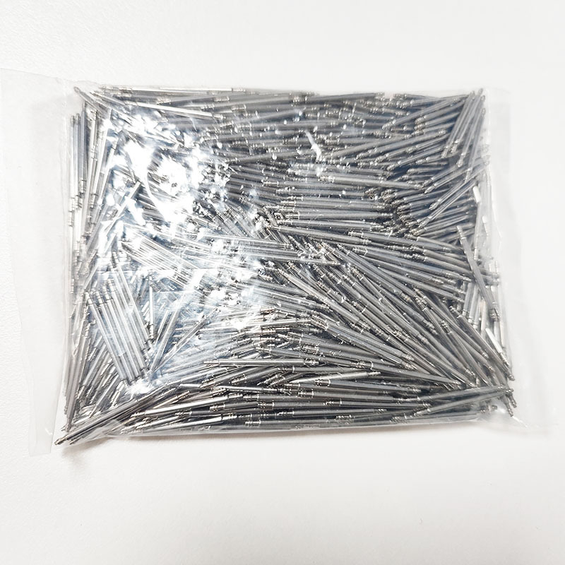 Ax de ceas din oțel inoxidabil, cu ax fără sudură, suport dublu și pin arc