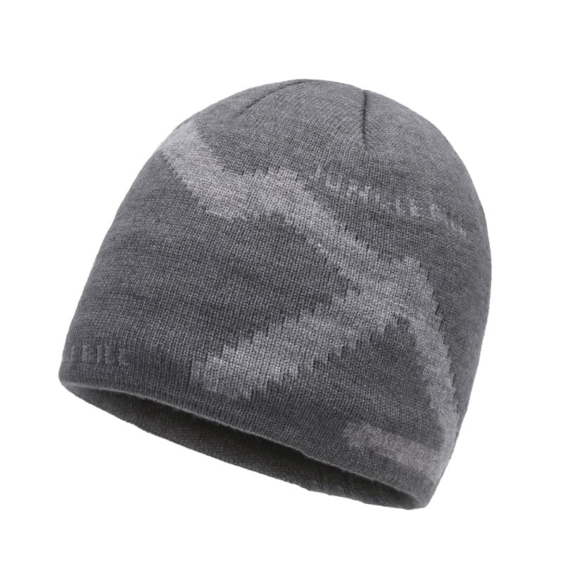 Оригинална зимна мъжка вълнена шапка Jungle Bill, топла плетена шапка с жакардово лого, предаване на живо през граница