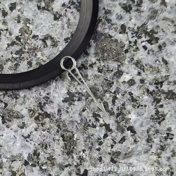 GMT mâna de secundă pentru ceasuri, design skeleton, compatibilă cu NH34, ambalaj: 1 bucată