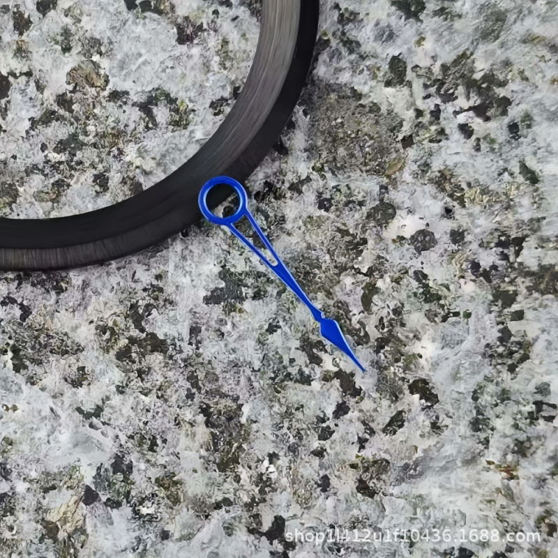 GMT mâna de secundă pentru ceasuri, design skeleton, compatibilă cu NH34, ambalaj: 1 bucată