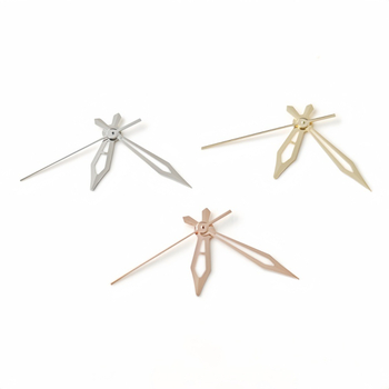 Laikrodžio rodyklės NH35 mechanizmui, išplėstiniai kardinės formos rodyklės, trys rodyklės, šviesos skleidžiančios