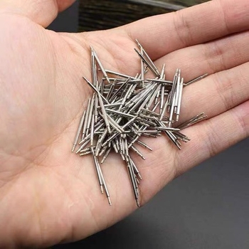 Știfturi din oțel inoxidabil pentru curea de ceas, capete duble, pachet 1000 buc.