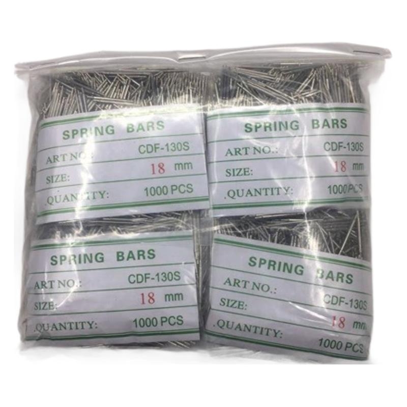 Știfturi din oțel inoxidabil pentru curea de ceas, capete duble, pachet 1000 buc.