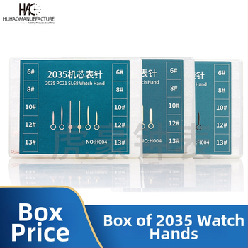 Ručičky hodin pre quartz pohon – 2035, PC21, SL68, svietiace