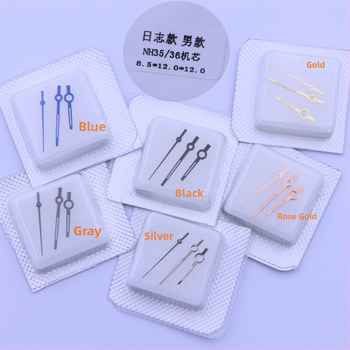 Set de ace pentru ceas – Seria Log, pentru mecanisme NH35/NH36 (oră, minut, secundă) pentru ceasuri de bărbați