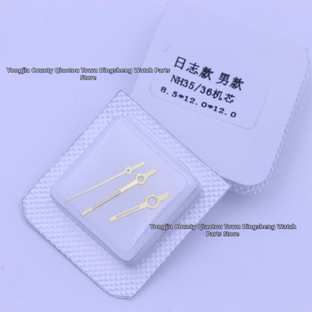 Set de ace pentru ceas – Seria Log, pentru mecanisme NH35/NH36 (oră, minut, secundă) pentru ceasuri de bărbați