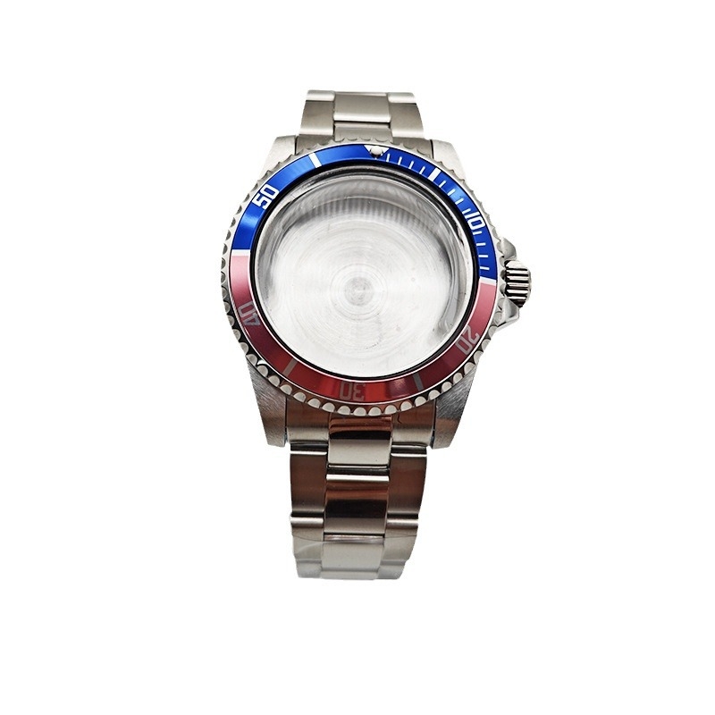 Sada puzdier na hodinky v štýle Submariner, upravené puzdro, svietiaci ciferník, kompatibilný s pohonom 2813/8215